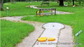 Anlage in Altensteig: Findet sich noch Pächter für Minigolf?