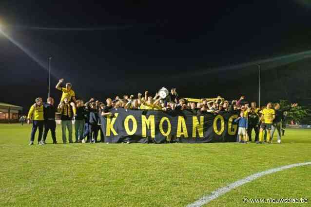 Vorselaar viert promotie na een filmscenario van een wedstrijd: “Dit maak je – hopelijk – maar één keer in je carrière mee”