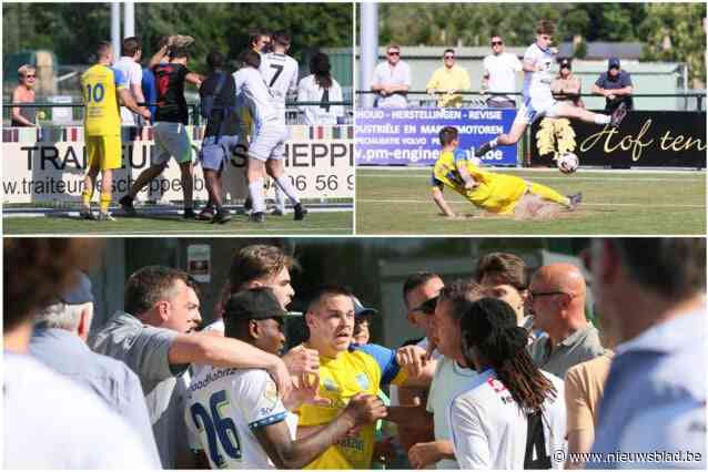 Na affluiten veel tumult en verwarring in KSK Kallo - VV Volkegem, maar Waaslanders staan met een been in derde provinciale: “Strafschoppen waren niet nodig”