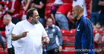 Newcastle United rivals in meltdown as owner confronts manager on pitch at full-time