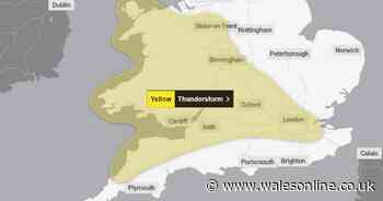 Met Office weather maps show exact locations set for the heaviest downpours