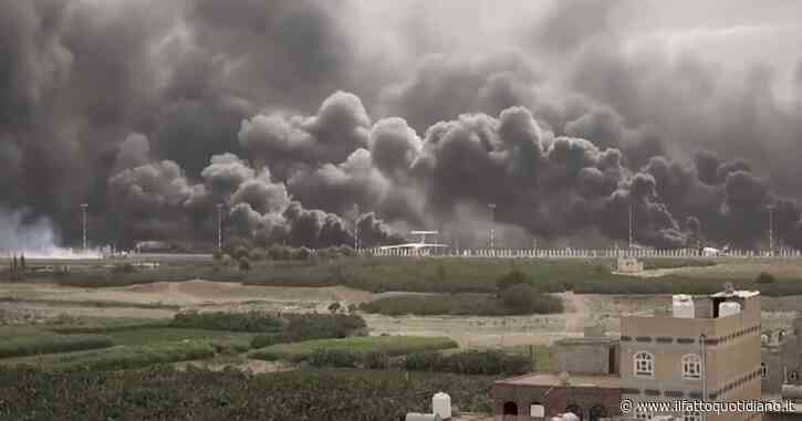 Nuovo attacco israeliano contro lo Yemen. Preso di mira i porti controllati dalle milizie Houthi