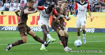 Eintracht Frankfurt vergibt CL-Matchball – St. Pauli so gut wie gerettet