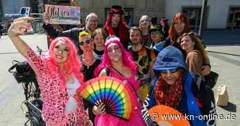 Dragwalk in Kiel: 50 Menschen demonstrierten gegen Queerfeindlichkeit