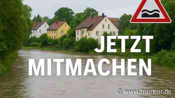 Gemeinsamer Hochwasserschutz: Landratsamt ruft Bürger auf, gefährdete Orte in Online-Karte zu markieren