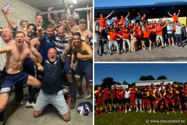 OVERZICHT VIERDE PROVINCIALE. Thriller in Herenthout, Feest in Reet en White Star promoveert na één jaar al opnieuw