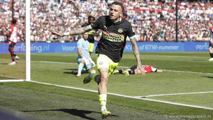 PSV wint zinderende topper en blijft meedoen om de titel