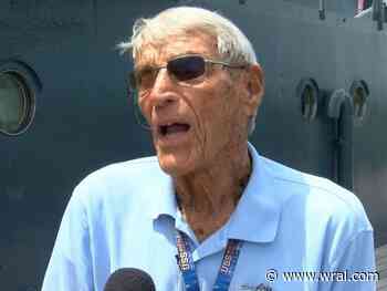 WWII veteran celebrates 100th birthday on USS Battleship North Carolina