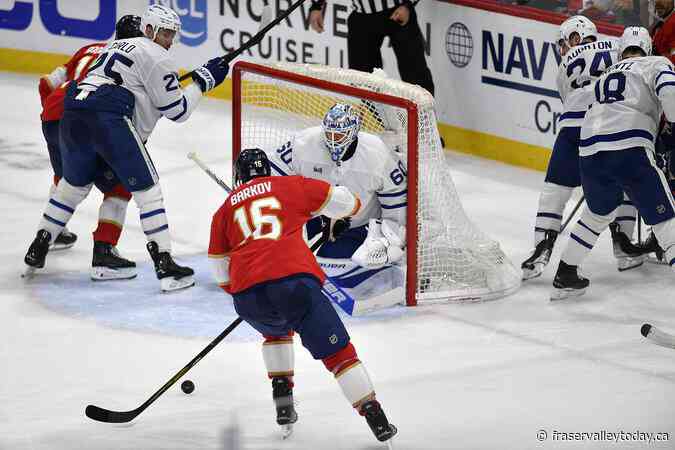NHL playoffs: Panthers shut out Maple Leafs 2-0 to tie series at two games apiece