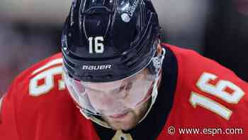 Barkov OK after Domi's hard hit in Panthers' win