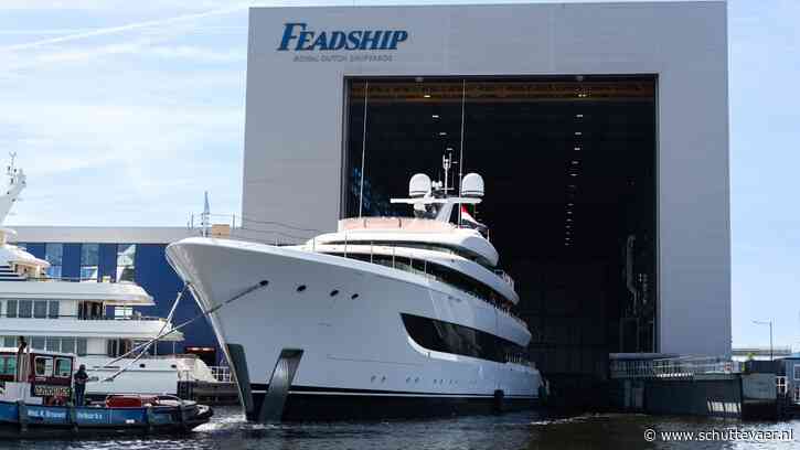 Feadship-superjacht Project 827 klaar voor proefvaart