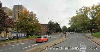 Male rushed to hospital after stabbing on busy road in Woolwich