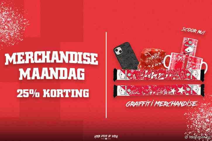 Merchandise Maandag: 25% korting op graffiti merchandise