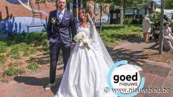 Pas getrouwd: Glen en Imane in Genk