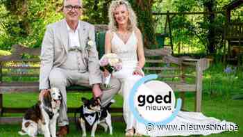 Pas getrouwd: Rik en Kelly in Wellen