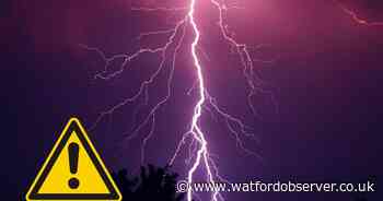 Thunderstorm warning issued for Hertfordshire as heavy rain set to hit county
