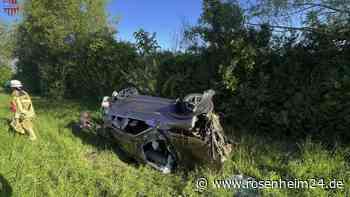 Drama auf bayerischer Autobahn: Rentner (83) stirbt im Wrack seines Mitsubishi