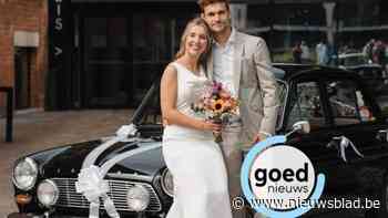 Pas getrouwd: Lien en Michiel in Beringen