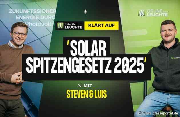 Dynamische Stromtarife & Netzsteuerung: Steven Hensel erklärt, was PV-Anlagen-Besitzer jetzt über das Solarspitzengesetz wissen müssen