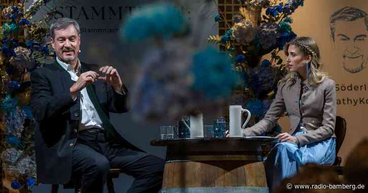 Lust oder Liebe? Cathy Hummels gibt Söder ihre Bühne