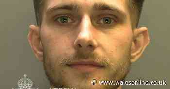 Doorbell footage captured thug armed with Rambo knife threatening to 'cut up' neighbour