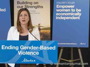 Alberta unveils 10-year strategy to tackle gender-based violence