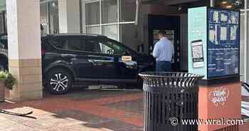 Car crashes into nail salon in Raleigh's Village District; one person hurt