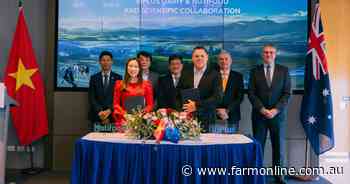 Vietnamese and Australian joint venture to co-found premium milk brand