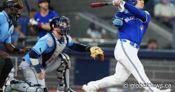 Daulton Varsho has never hit the ball harder
