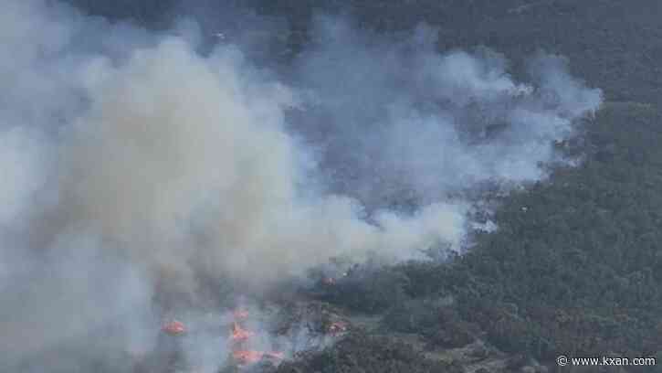 Reverse Fire: Crews battle wildfire west of Fredericksburg