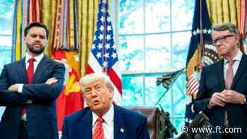 FirstFT: China hits out at US-UK trade deal