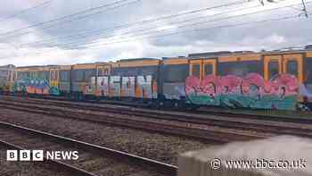 Vandals target new Metro trains again