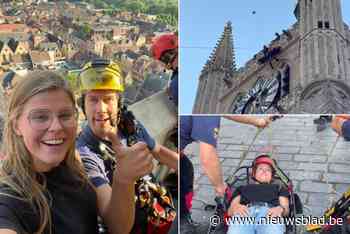 Applaus voor Cezara (26) na evacuatie uit belfort: “Ze vonden niemand voor die hoogte”