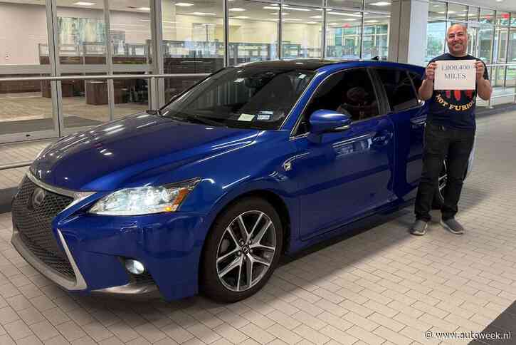 Deze Lexus CT 200h heeft nog veel meer gereden dan de LS in 'Klokje Rond'