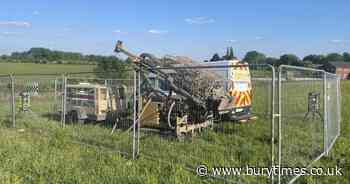 A massive robot with a ‘Dalek voice’ is shouting threats to walkers at a beauty spot