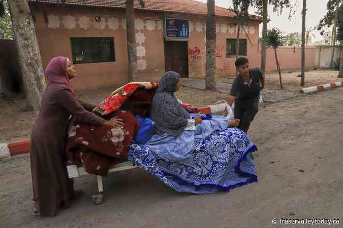 Israeli airstrikes in Gaza kill 48 people, including 22 children, hospitals say