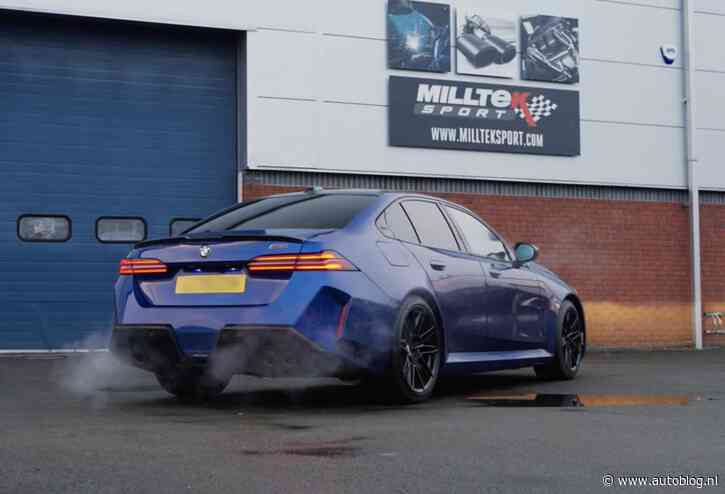 Milltek haalt de nieuwe BMW M5 uit zijn kooi