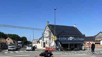 Motorrijder gewond na ongeval in Kaulille