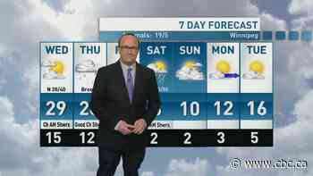 Riley Laychuk's Manitoba forecast for Wednesday, May 14, 2025