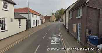 Woman taken to hospital after crash on Cambridgeshire village high street
