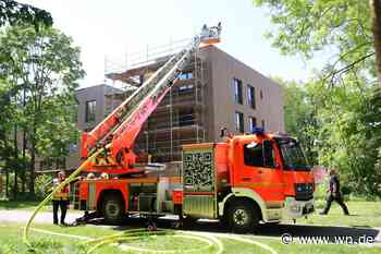 Fassadenbrand löst Feuerwehreinsatz aus