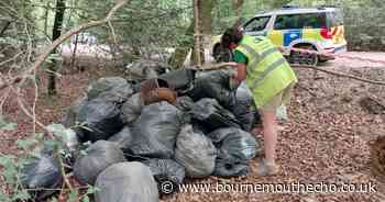 Police crackdown in Forest after rubbish dumped
