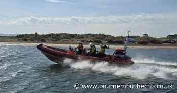 Rescue for man who became ill on beach