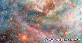 Gorgeous cotton candy clouds show how Hubble processes space images