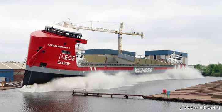 CO2-schip voor Ineos en Wagenborg als Carbon Destroyer 1 te water