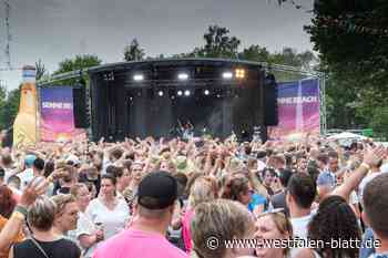 Schlägerei bei Senne-Beach-Festival