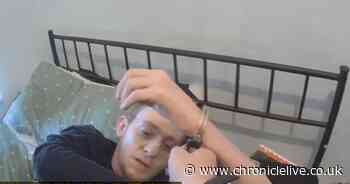 See moment Reece Galbraith is arrested in bed over fatal Violet Close explosion