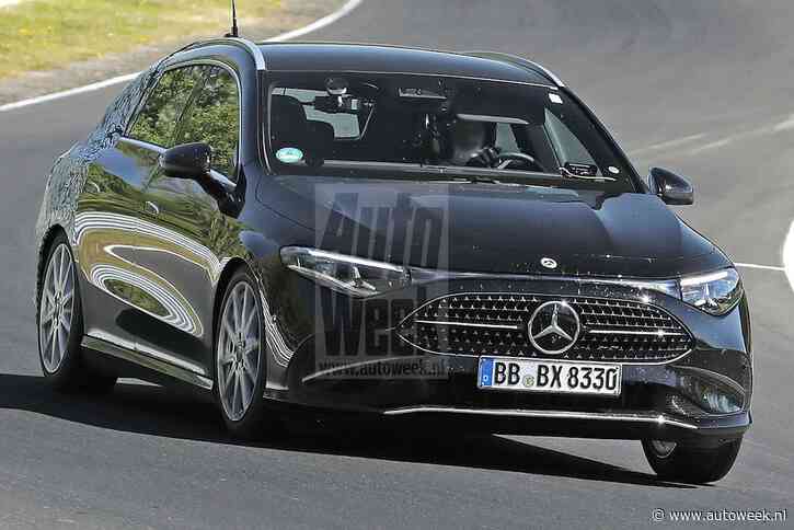 Nieuwe Mercedes-Benz CLA Shooting Brake is alleen nog gecamoufleerd waar het telt