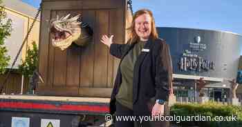 Harry Potter dragon hits London streets to celebrate new feature