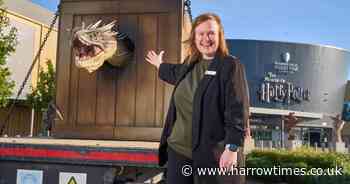 Harry Potter dragon hits London streets to celebrate new feature